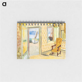 アートメモ帳-Interior, Open Door - アンリ マティス Memo.