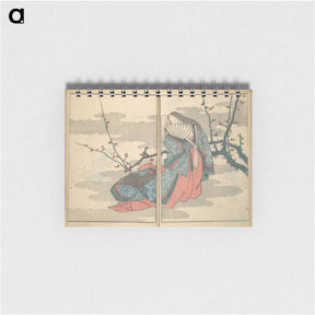 アートメモ帳-Picture Book with Mixed Verses on Jōruri (Puppet Theater) - 葛飾 北斎 Memo.