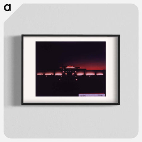 アートポスター-National Library of Medicine, Nocturne
 - 国立医学図書館 Poster.