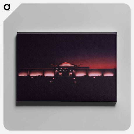 アートパネル-National Library of Medicine, Nocturne
 - 国立医学図書館 Canvas.