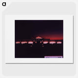 アートポスター-National Library of Medicine, Nocturne
 - 国立医学図書館 Poster.