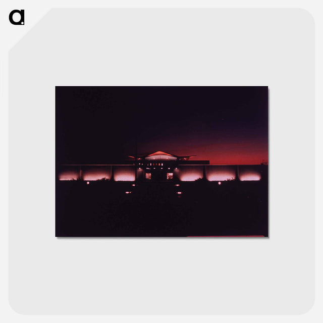 アートポストカード-National Library of Medicine, Nocturne
 - 国立医学図書館 Postcard.
