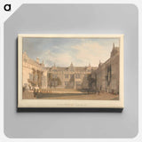 アートパネル-The Court at Rushton Hall, Northamptonshire
 - イェール大学アートギャラリー Canvas.