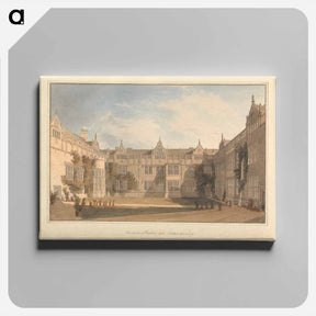 アートパネル-The Court at Rushton Hall, Northamptonshire
 - イェール大学アートギャラリー Canvas.