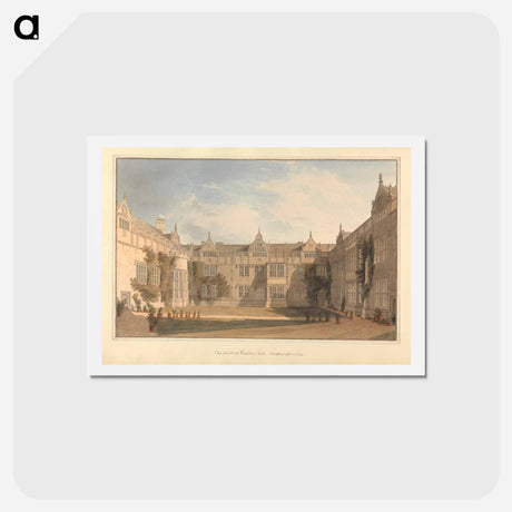 アートポストカード-The Court at Rushton Hall, Northamptonshire
 - イェール大学アートギャラリー Postcard.