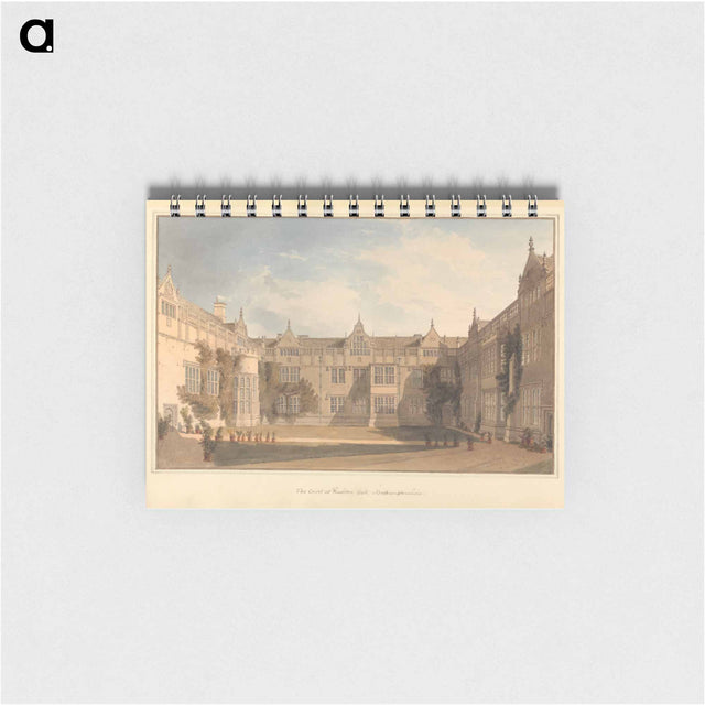 アートメモ帳-The Court at Rushton Hall, Northamptonshire
 - イェール大学アートギャラリー Memo.