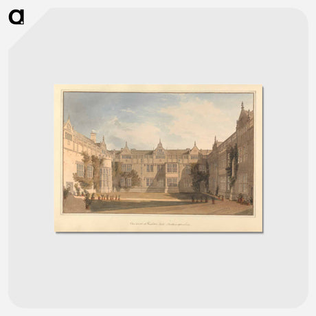 アートポストカード-The Court at Rushton Hall, Northamptonshire
 - イェール大学アートギャラリー Postcard.