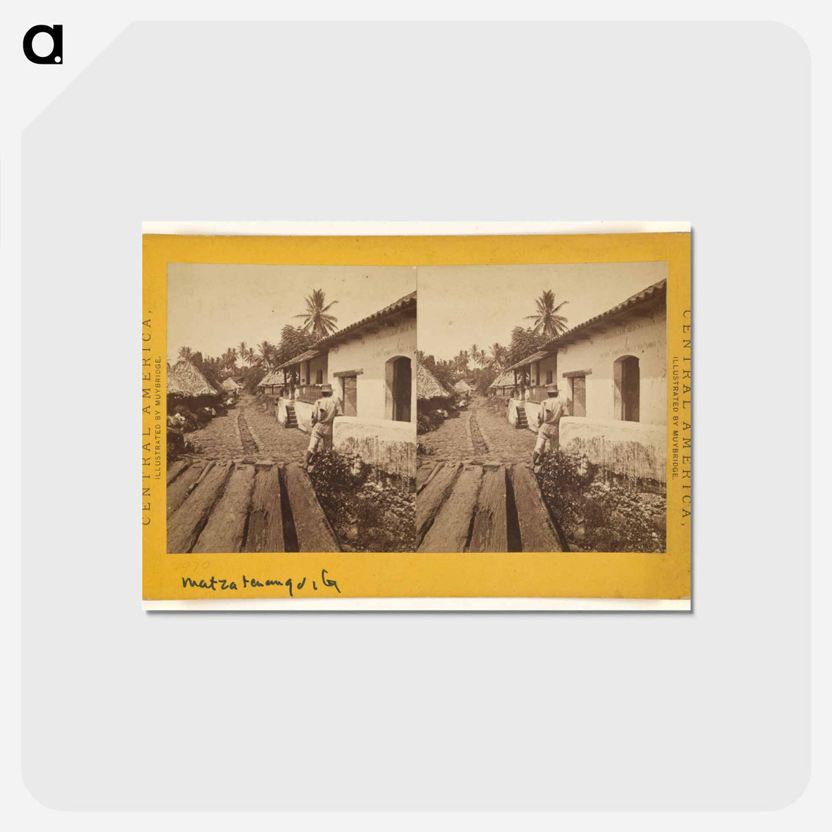 アートポストカード-Mazatenango
 - エドワード マイブリッジ Postcard.