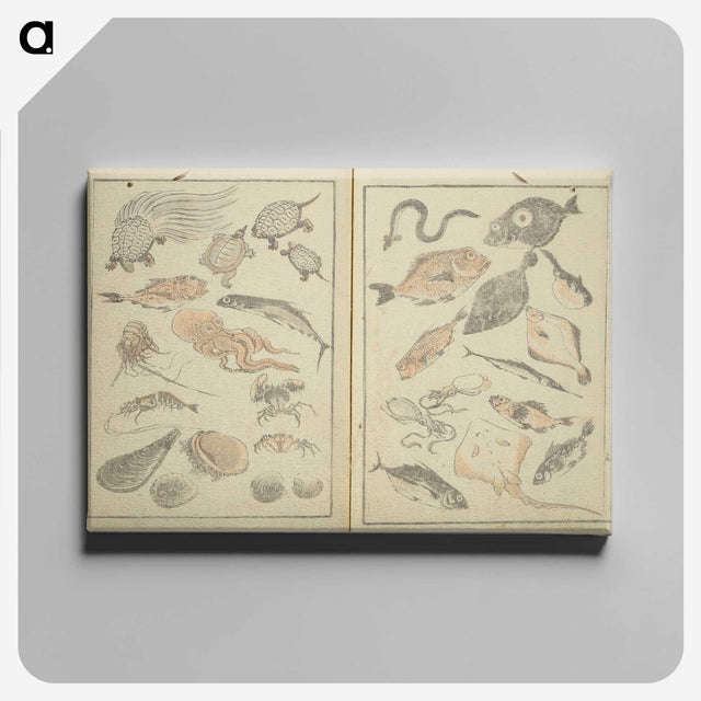 6-76_Katsushika-Hokusai_canvas
