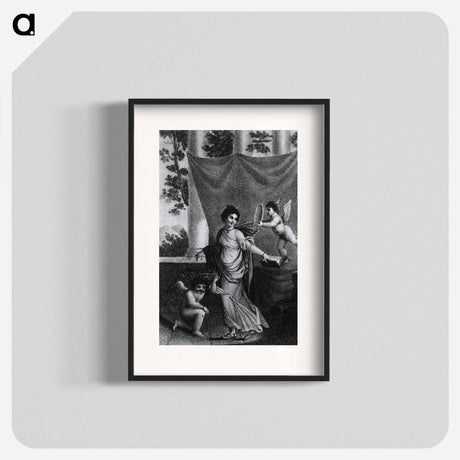 アートポスター-Allegory of Beauty
 - 国立医学図書館 Poster.