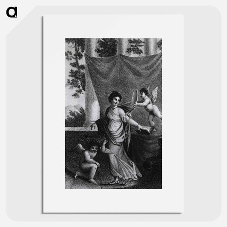 アートポスター-Allegory of Beauty
 - 国立医学図書館 Poster.