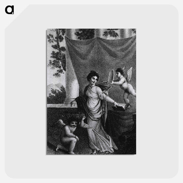 アートポストカード-Allegory of Beauty
 - 国立医学図書館 Postcard.