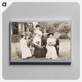 アートパネル-Adults in Front Yard
 - セントルイス美術館 Canvas.
