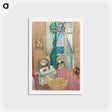 アートポストカード-Interior at Nice - アンリ マティス Postcard.