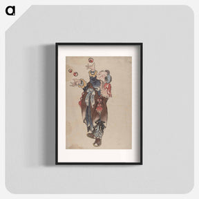 アートポスター-Katsushika Hokusai's Edo period - 葛飾 北斎 Poster.