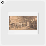 アートポストカード-The Stable of an Inn
 - イェール大学アートギャラリー Postcard.