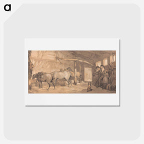 アートポストカード-The Stable of an Inn
 - イェール大学アートギャラリー Postcard.