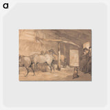 アートポストカード-The Stable of an Inn
 - イェール大学アートギャラリー Postcard.