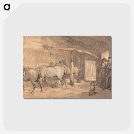 アートポストカード-The Stable of an Inn
 - イェール大学アートギャラリー Postcard.