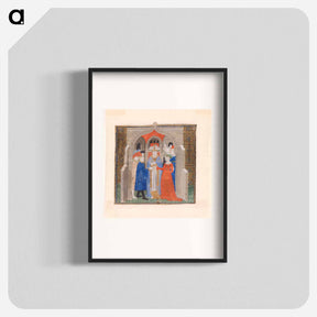 アートポスター-Marriage Scene
 - バーンズ・コレクション Poster.