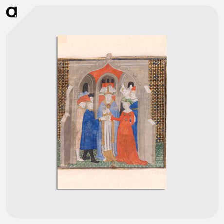 アートポストカード-Marriage Scene
 - バーンズ・コレクション Postcard.