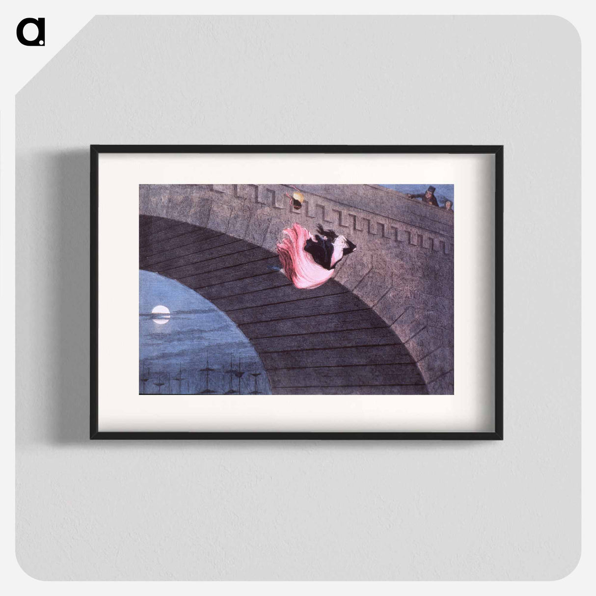 アートポスター-Suicide from a Bridge
 - 国立医学図書館 Poster.