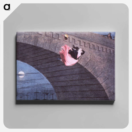 アートパネル-Suicide from a Bridge
 - 国立医学図書館 Canvas.