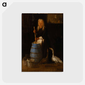 アートポストカード-The Blue Churn
 - バーンズ・コレクション Postcard.