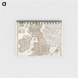 アートメモ帳-Map of England, Scotland and Ireland
 - ボストン公共図書館 Memo.