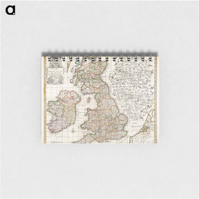 アートメモ帳-Map of England, Scotland and Ireland
 - ボストン公共図書館 Memo.