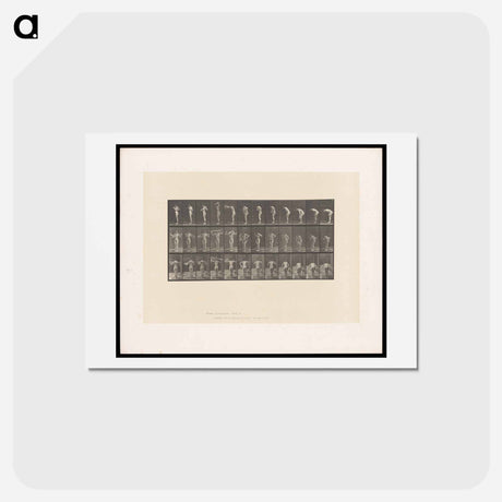 アートポストカード-Woman with Towel
 - エドワード マイブリッジ Postcard.