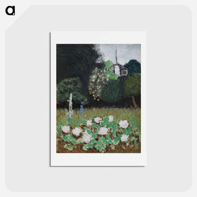 アートポストカード-Le Jardin - アンリ マティス Postcard.