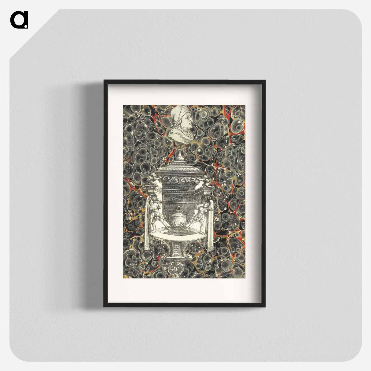 アートポスター-Decorative Paper
 - 大英図書館 Poster.