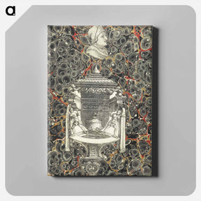 アートパネル-Decorative Paper
 - 大英図書館 Canvas.