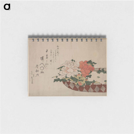 アートメモ帳-Basket of Peonies
 - クリーブランド美術館 Memo.