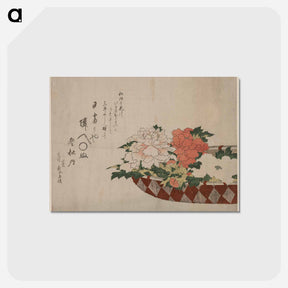 アートポストカード-Basket of Peonies
 - クリーブランド美術館 Postcard.