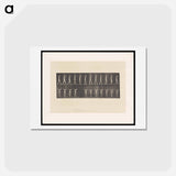 アートポストカード-Woman with Basket
 - エドワード マイブリッジ Postcard.