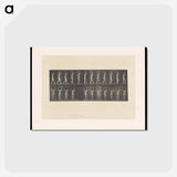 アートポストカード-Woman with Basket
 - エドワード マイブリッジ Postcard.