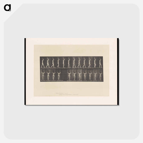 アートポストカード-Woman with Basket
 - エドワード マイブリッジ Postcard.