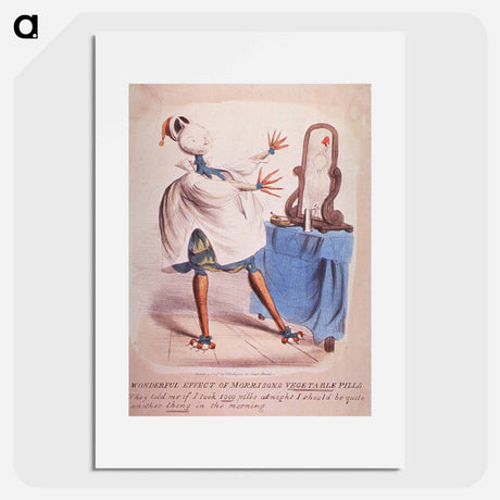 アートポスター-Wonderful Effects of Morrison's Vegetable Pills
 - 国立医学図書館 Poster.