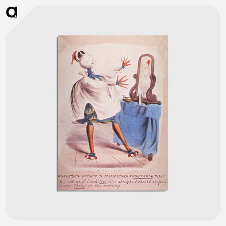 アートポストカード-Wonderful Effects of Morrison's Vegetable Pills
 - 国立医学図書館 Postcard.