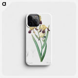 Elder scented iris illustration - Pierre Joseph Redouté Phone Case.