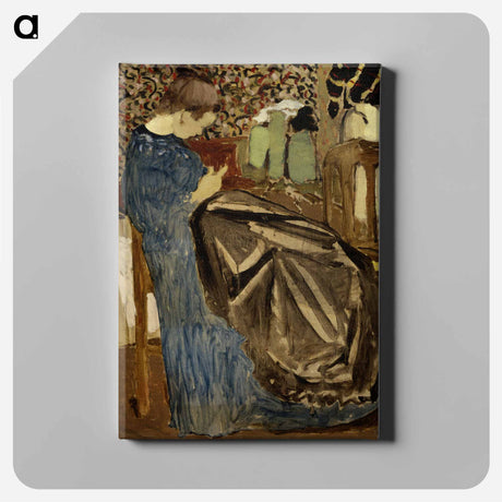 アートパネル-A Seamstress
 - セントルイス美術館 Canvas.