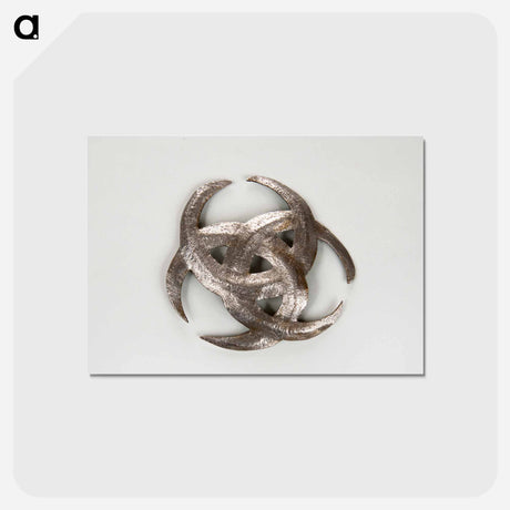 アートポストカード-Repoussé Plaque
 - バーンズ・コレクション Postcard.