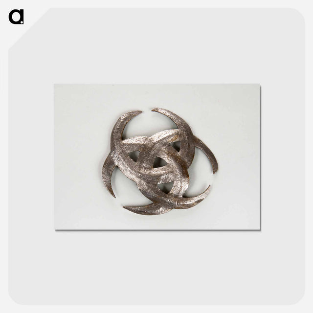 アートポストカード-Repoussé Plaque
 - バーンズ・コレクション Postcard.