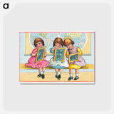 アートポストカード-Eureka Spool Silk
 - ボストン公共図書館 Postcard.