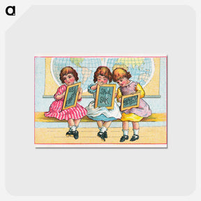 アートポストカード-Eureka Spool Silk
 - ボストン公共図書館 Postcard.