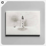 アートパネル-Eddystone Lighthouse
 - クリーブランド美術館 Canvas.