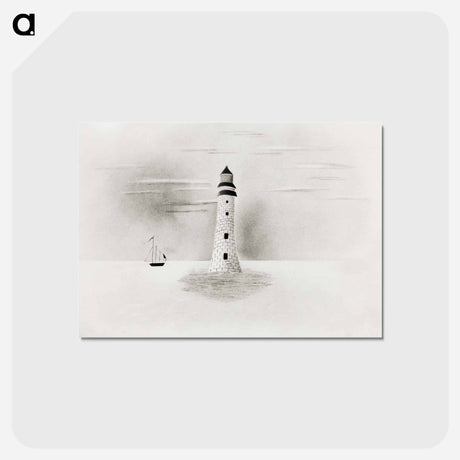 アートポストカード-Eddystone Lighthouse
 - クリーブランド美術館 Postcard.