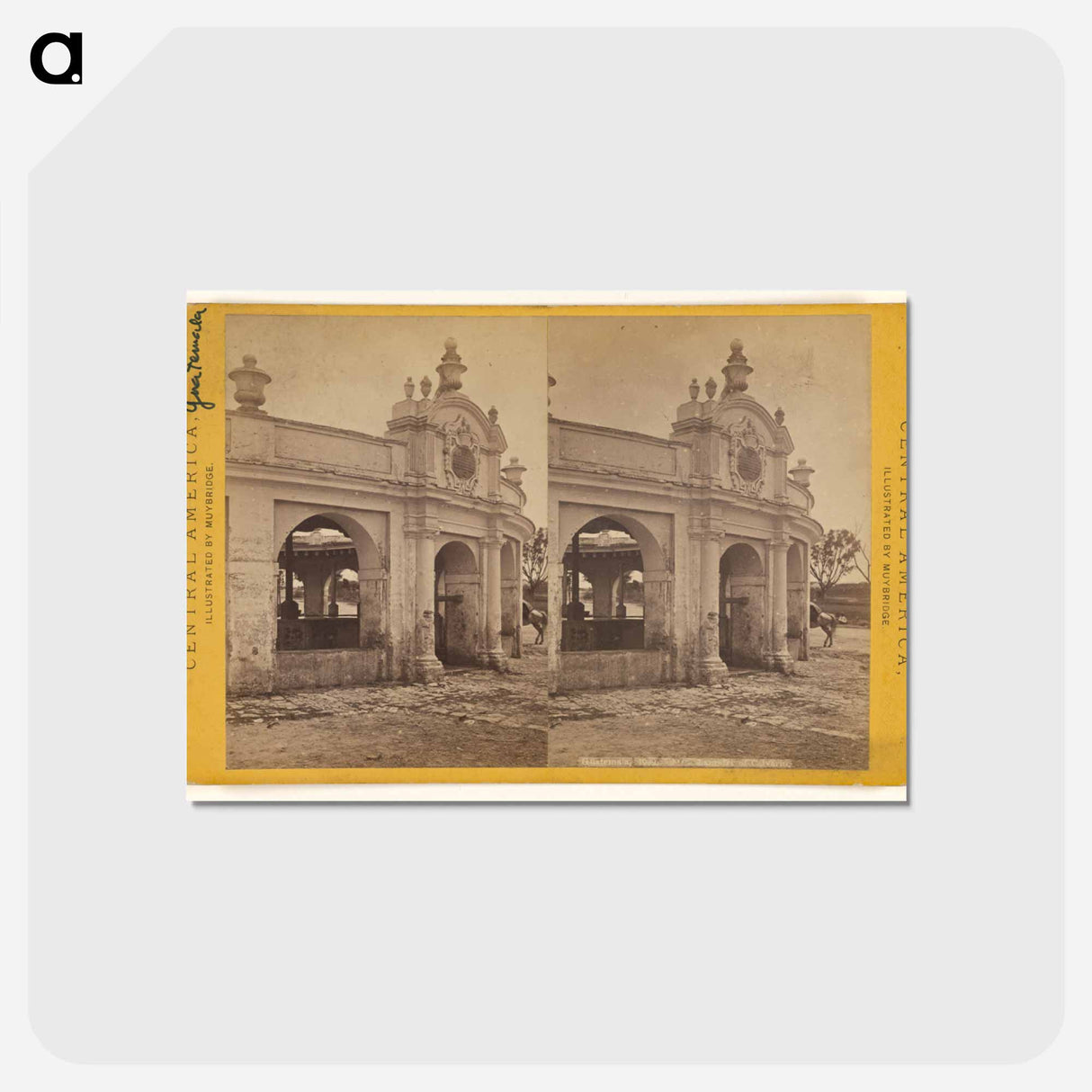 アートポストカード-Laundry of Calvario
 - エドワード マイブリッジ Postcard.